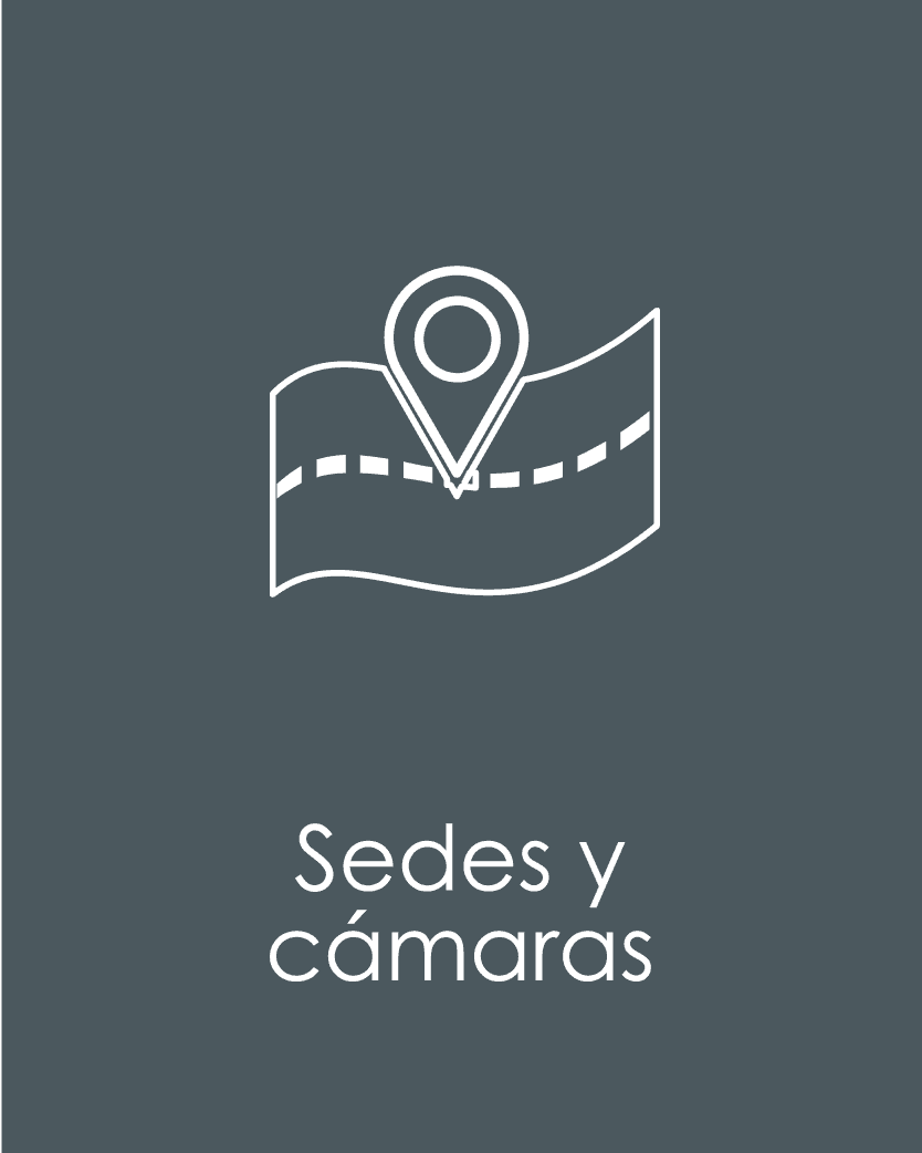SEDES Y CAMARAS